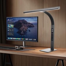 LED desk lamp for home office, architect computer work light,Touch color temp...