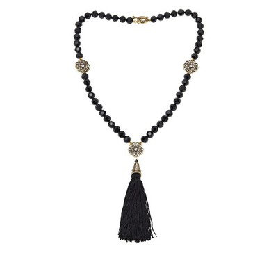 Heidi Daus ''Dreams Do Come True'' Simulated Pearl Drop Necklace 30'' Tassel