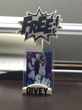 Givey stand 3-D planted black and white