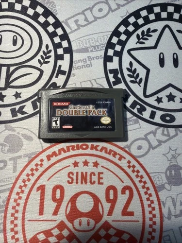 Castlevania Double Pack (Nintendo Game Boy Advance) Authentic Tested