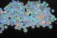 Ethiopian Opal Round Cabochon 4-5mm 10pcs Loose Gemstone Lot