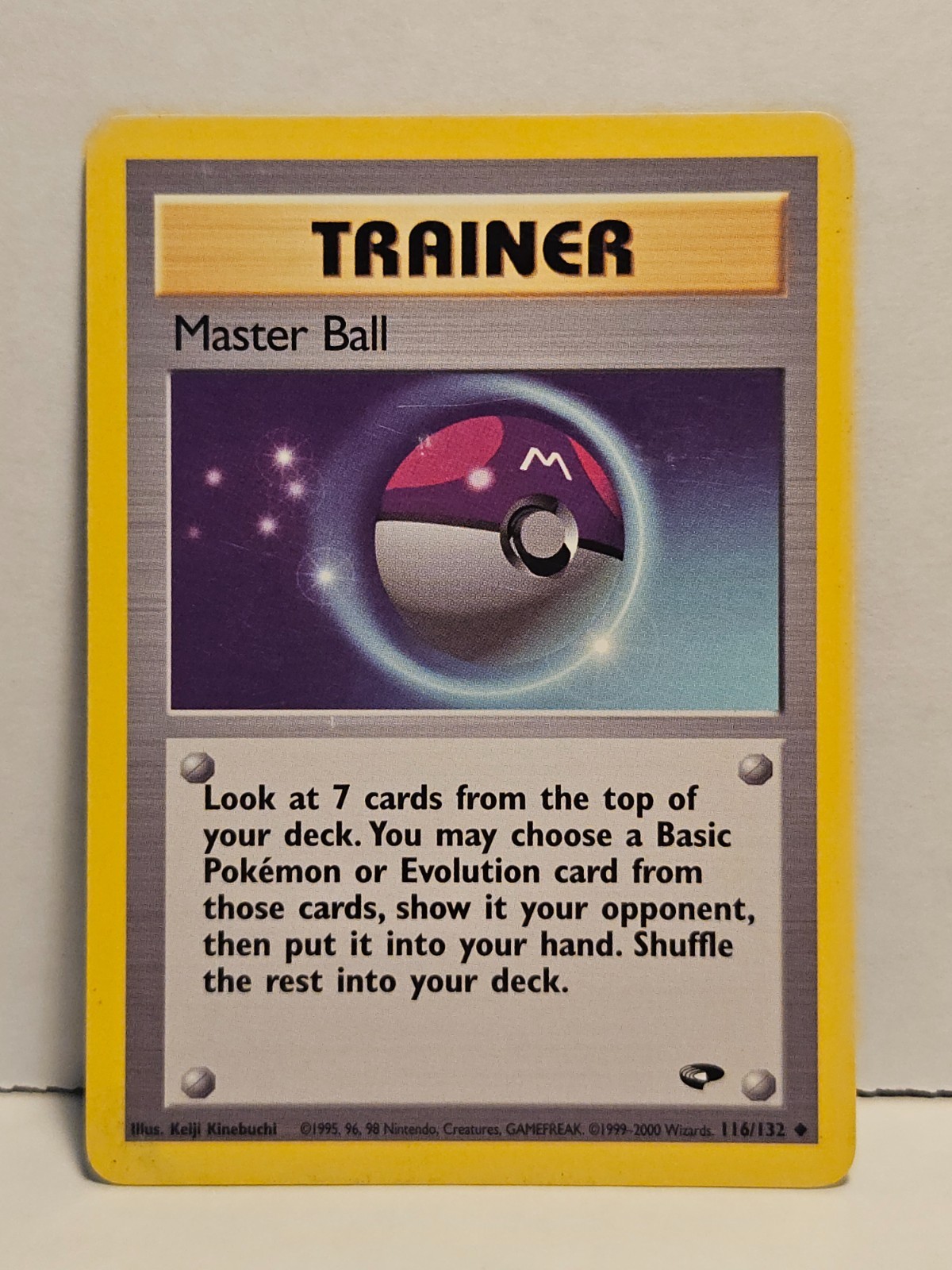 Master Ball 116/132 Unlimited Gym Challenge LP