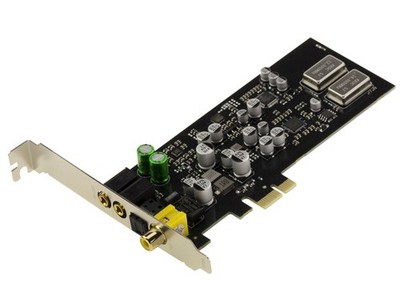 Digitale HIFI Soundkarte PCIe x1 CM108AH Doppel DAC/ADC, Mikrofonverstärker, PLL