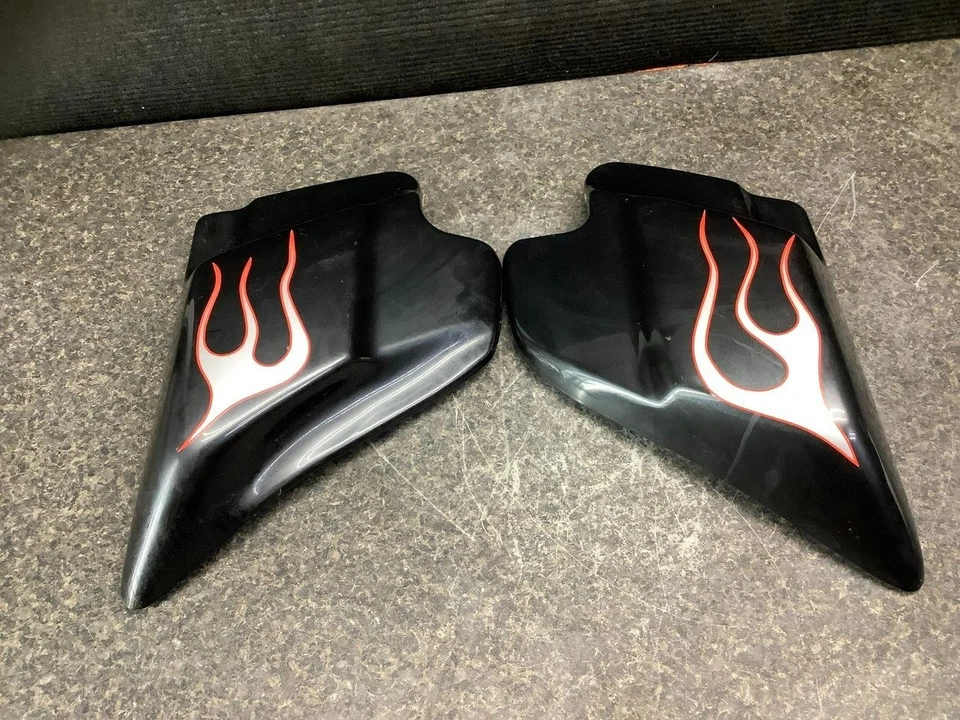 Fundas laterales izquierda derecha Harley Davidson Road King FLHR 02 511 Foto 2 de 4