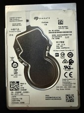 Seagate FireCuda 1TB 2.5" SATA SSHD ST1000LX015 Hybrid Drive Tested Good