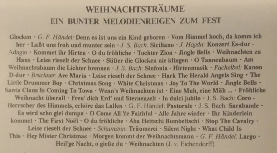 Weihnachtsträume - Ein bunter Melodienreigen zum Fest Doppel-CD Delta-Music - Bild 3 von 4