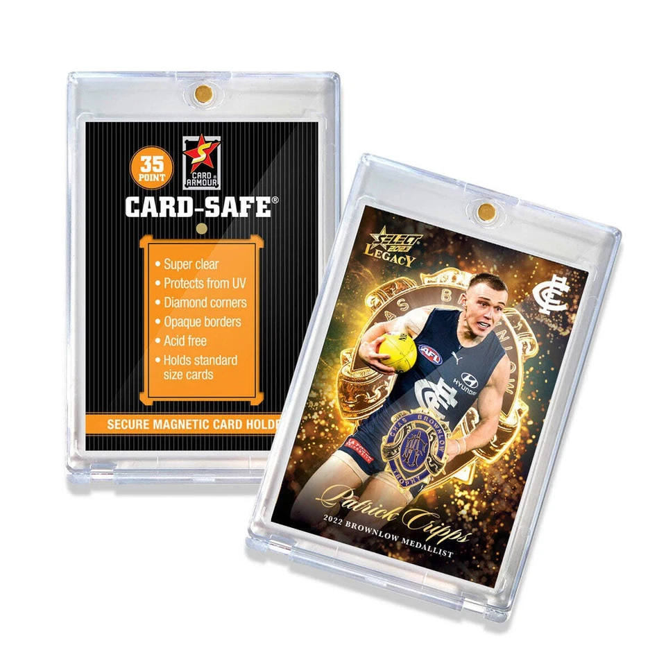 5 Pack of 35pt Magnetic Card Holders Card Armour - image 2 of 2