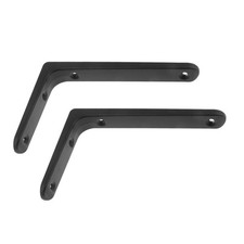 1 coppia di 30 staffe per mensole da parete, staffe di supporto per mensole,