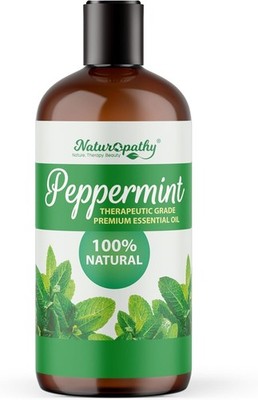 Naturopathy Peppermint Essential Oil, Therapeutic Grade, Premium Quality Perfect