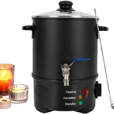 Wachsschmelzger&auml;t 4L elektrisch Wachs-Schmelztopf mit Temperaturregelung und ...