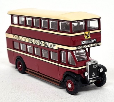 Trux 1/76 - Leyland Titan TD1 Double Deck MOTC TX3B 1929 R160 Diecast Model Bus