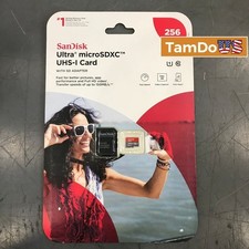SanDisk Ultra 256GB microSDXC UHS-I Memory Card 150MB/s  SD Adapter