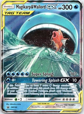 Magikarp & Wailord GX SM166 Holo Promo GX - Pokemon TCG | eBay