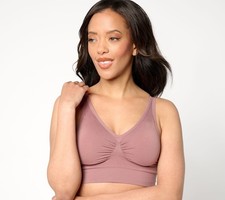 Anybody Women's Bra Sz XL Intimates Wirefree Cuplift Seamless Brown A639397