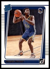 2021-22 Donruss #234 Moses Moody RC Rookie Golden State Warriors Card NM MT