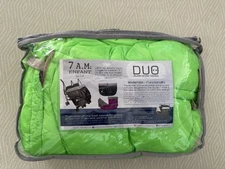 7 A.M ENFANT - DUO Double Stroller Blanket: Green New