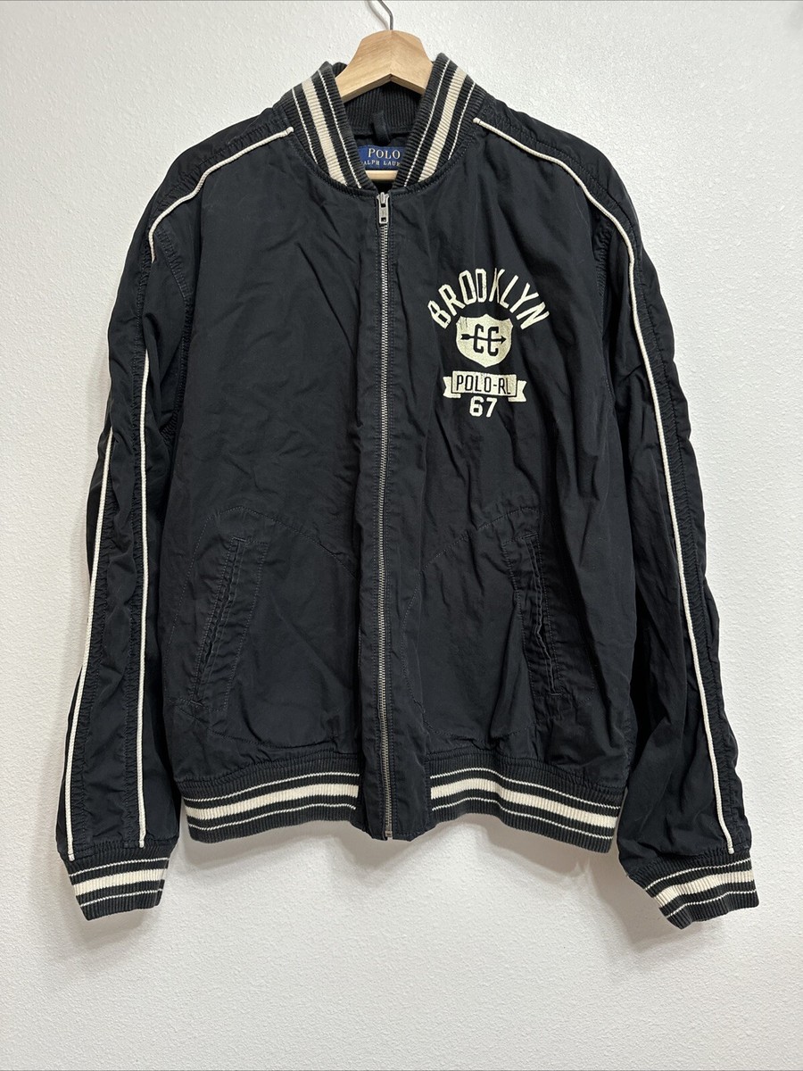 Polo Ralph Lauren 67 Brooklyn CC Ringer Varsity Jacket Men's