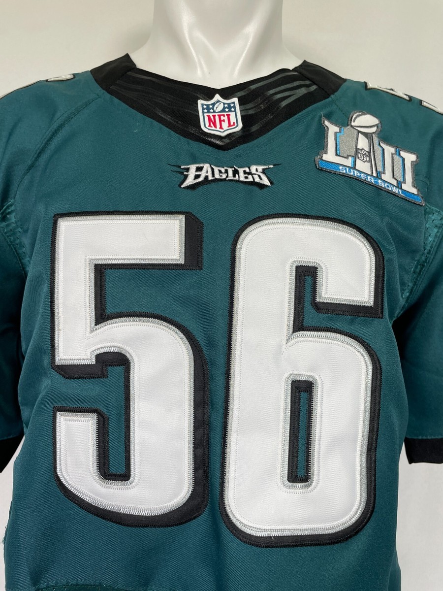 Chris Long #56 Philadelphia Eagles NFL Nike Super Bowl LII Jersey