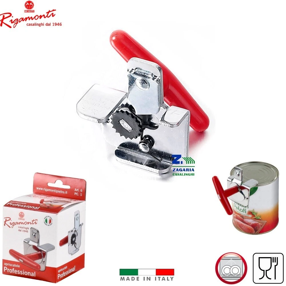 Apriscatole Manuale in Acciaio Inox, Universale Apriscatole Regolabile in Acciaio Inossidabile, Multifunzione Apri Barattoli per Cucina, Ristorante, Anziani, Donne, Bambino