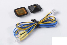 Set luci LED segnale di svolta per Tamiya CC01 Jeep Wrangler DETTAGLIATO VVV-C0092 RC4WD