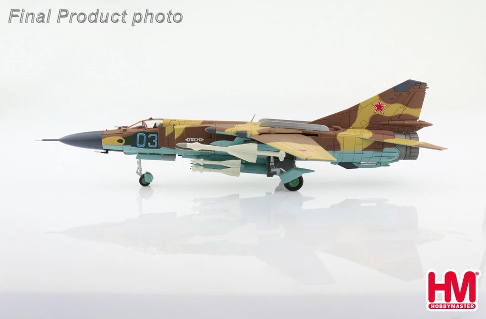 Hobby Master 1/72 HA5312 MiG-23MLD Flogger-K Soviet Air Force Afghanistan, 1987 - Immagine 3 di 4
