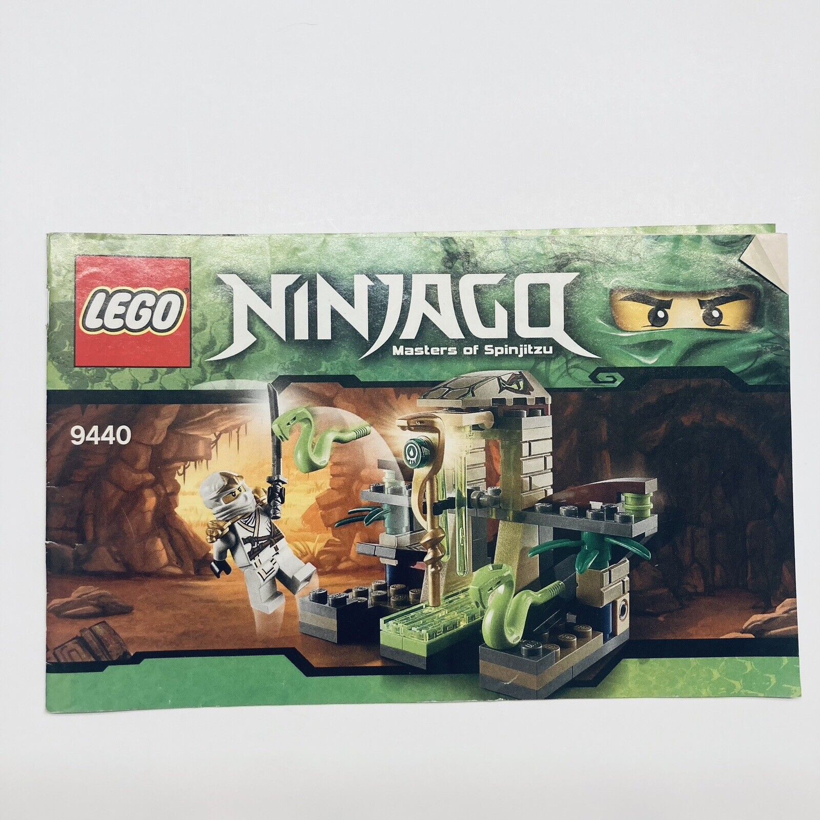 Lego NINJAGO 9440 VENOMARI SHRINE Instruction Manual ONLY