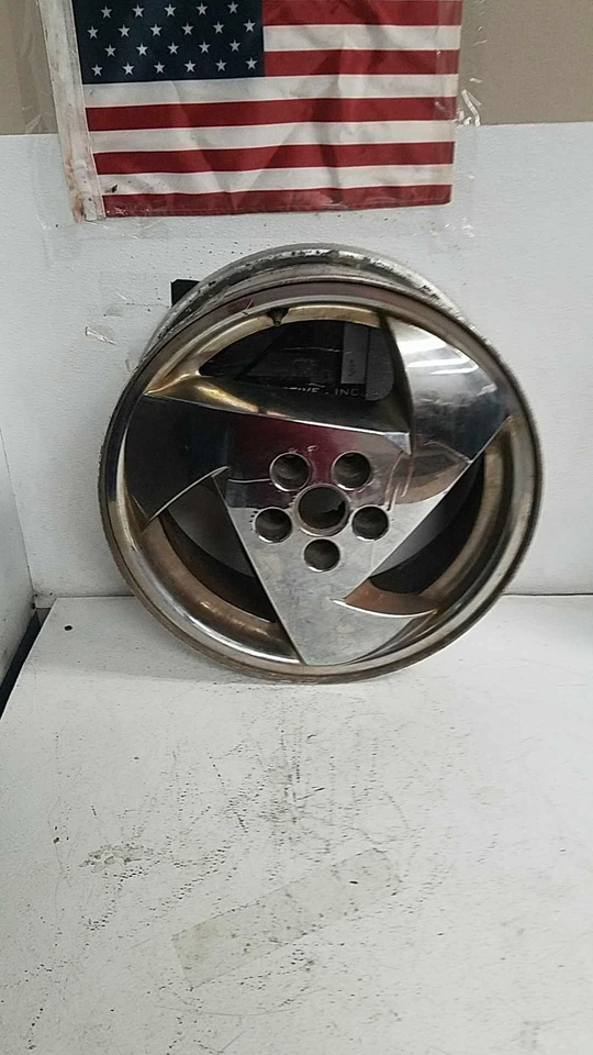 03-05 PONTIAC SUNFIRE WHEEL RIM 16x6 5 LUG 100mm 3 DIRECTIONAL SPOKE SILVER OEM - Image 2 of 4