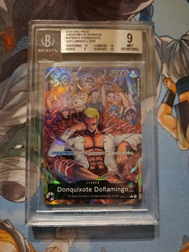 Donquixote Doflamingo (Alternate Art) graded BGS 9 for sale on eBay