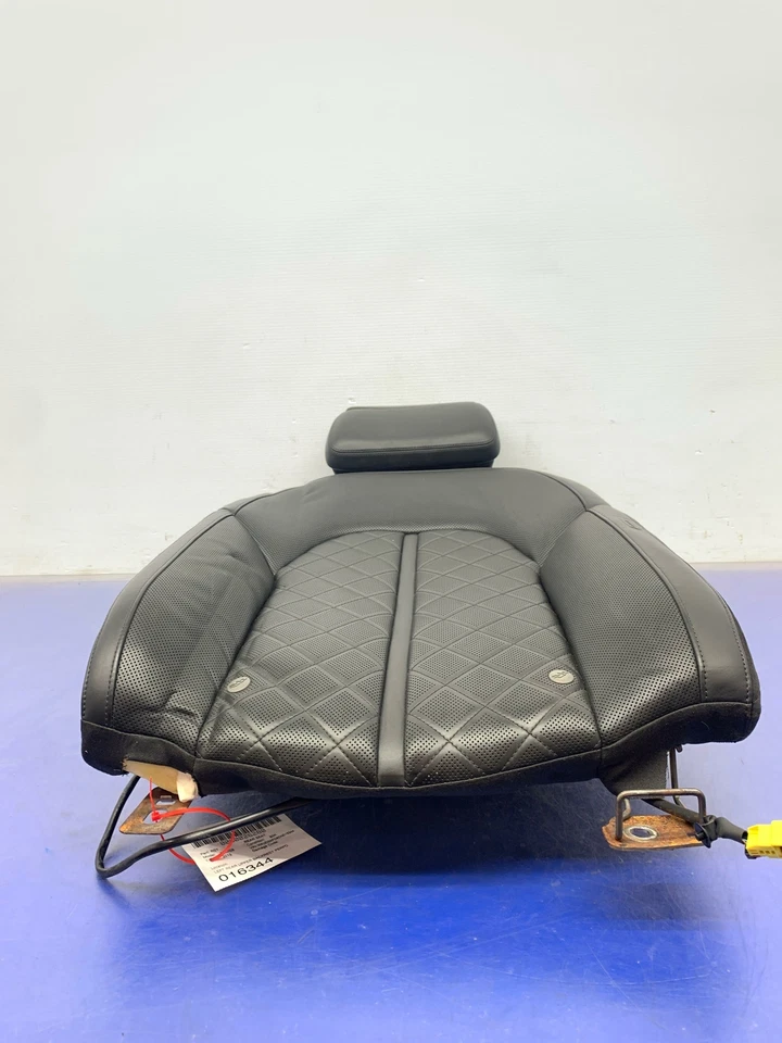 AUDI S8 D4 2013-2017 RESPALDO SUPERIOR IZQUIERDO COJÍN ASIENTO PERFORADO *INDENTACIONES* Foto 2 de 4