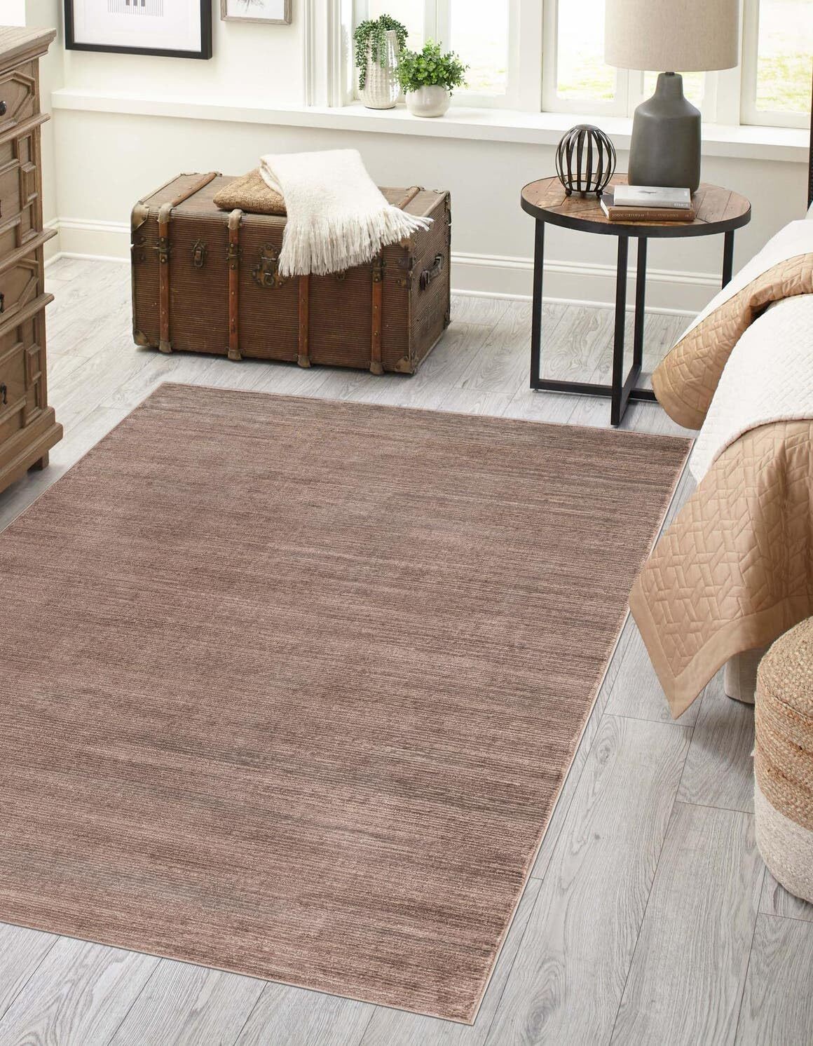 Finsbury Kate Brown Rectangle Area Rug 2x3 Feet