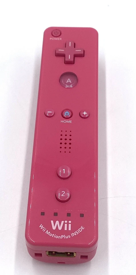 Nintendo Wii Controller Authentic OEM Wii Remote Motion Plus Pick Your Color - Image 4 of 4