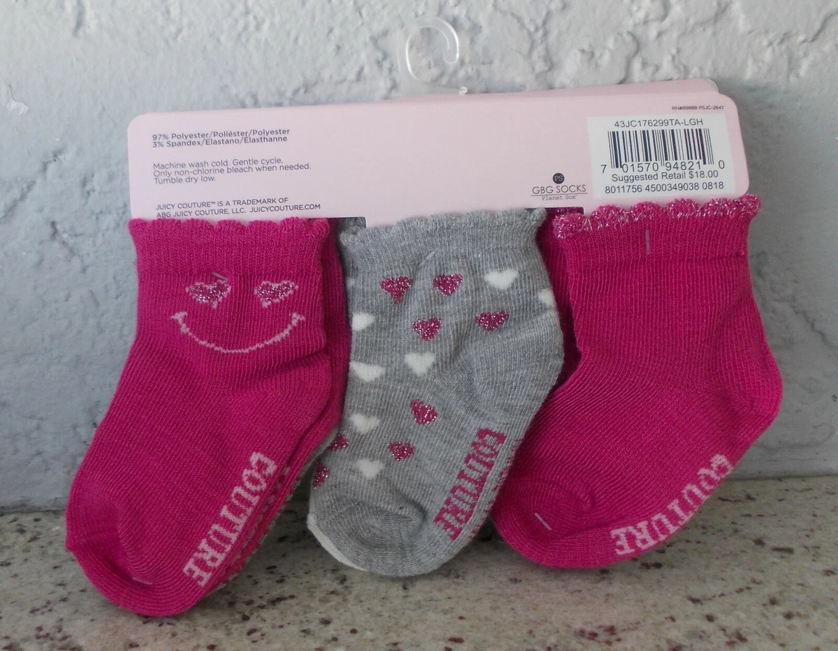 Juicy couture cheap baby socks