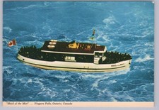 Maid Of The Mist, Niagara Falls, Ontario, Chrome Postcard #2