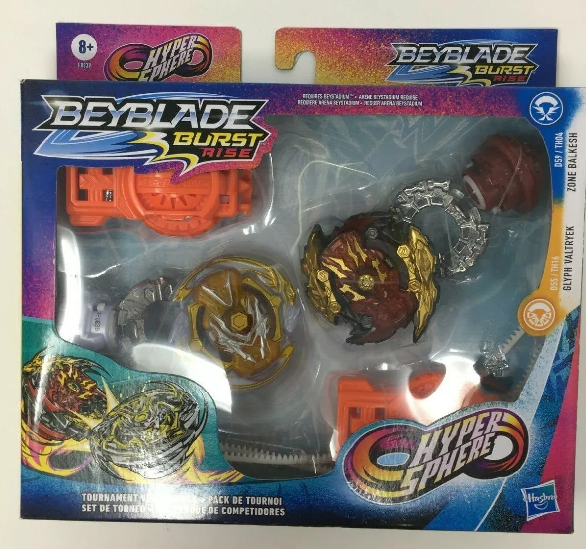 Beyblade Burst Rise Hypersphere Tournament Versus Pack