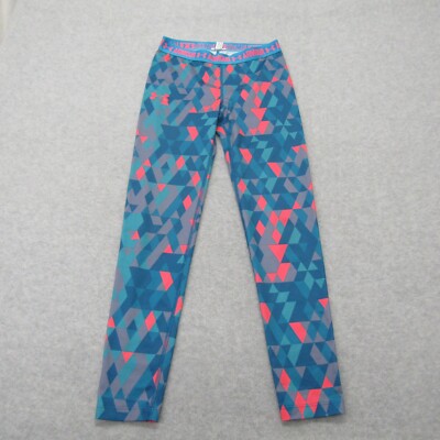 Under Armour Womens Teens Legging Pants Size Small Blue