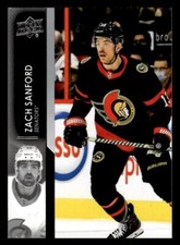 2021 Upper Deck #609 Zach Sanford - Ottawa Senators