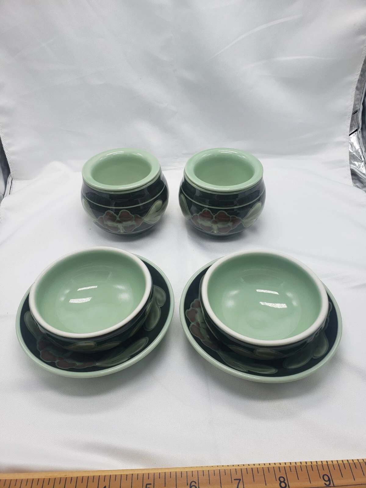 Vintage Kwangjuyo Tea Infuser Set For 2 In Presentation Box