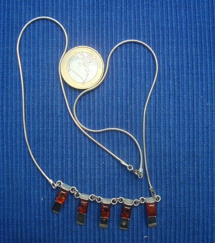 Collier Ras De Cou Maille Serpent – Argent 925, Occasion En Excellent état