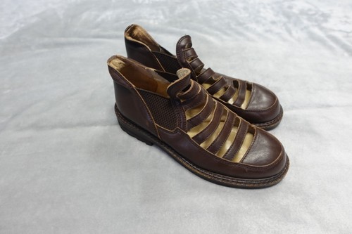 Giraudon New York Womens Slip On Casual Black Leather Shoes Size 6 / 6.5 - Picture 3 of 8