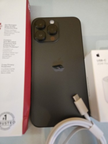 Apple Iphone 14 Pro Max 128g używany w kolorze czarnym plus dodane akcesoria - Zdjęcie 12 z 14