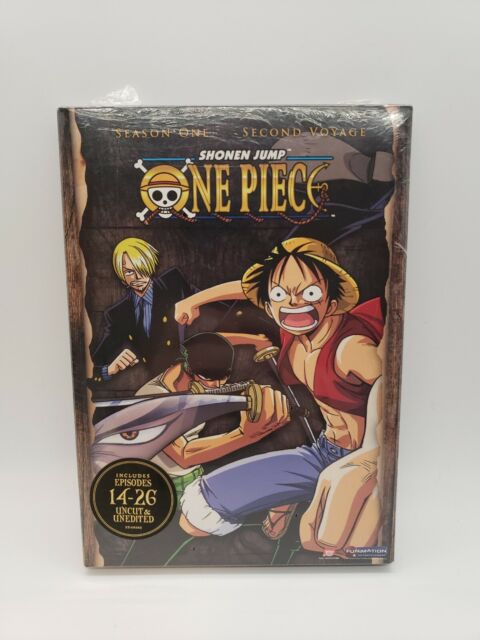 One Piece - Season 1 - Vol. 2: Second Voyage (DVD, 2008, 2-Disc