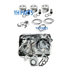 K3M engine rebuild gasket kit Fits For MITSUBISHI Engine Parts