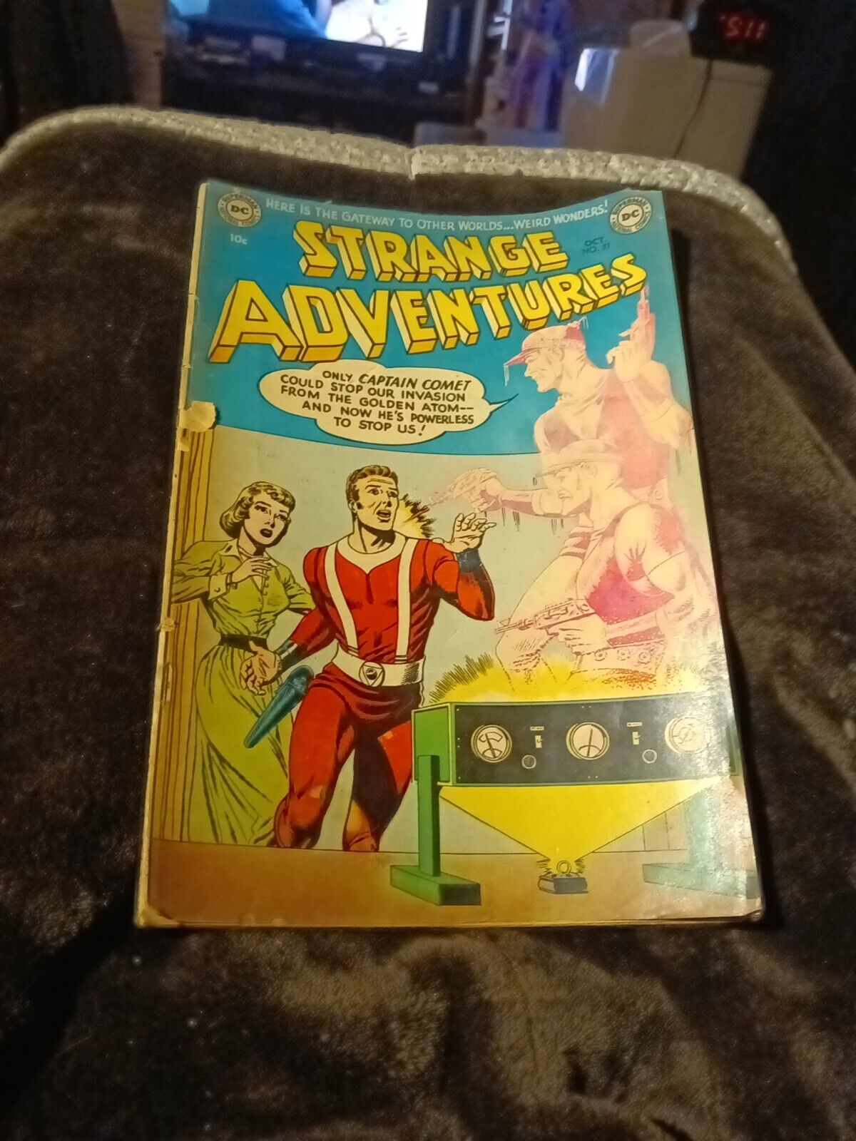 STRANGE ADVENTURES 37 DC Comics Golden Age CAPTAIN COMET CARMINE INFANTINO 1953