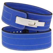 Lever Weight Lifting Leather Belt - Powerlifting Gym Belts for Men & Women 