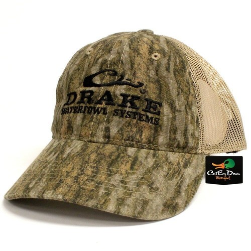Drake Waterfowl Mesh Back Camo Trucker Cap - Picture 12 of 21