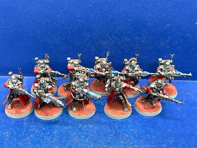 10 Skitarii Vanguards des Adeptus Mechanicus GUT BEMALT 2