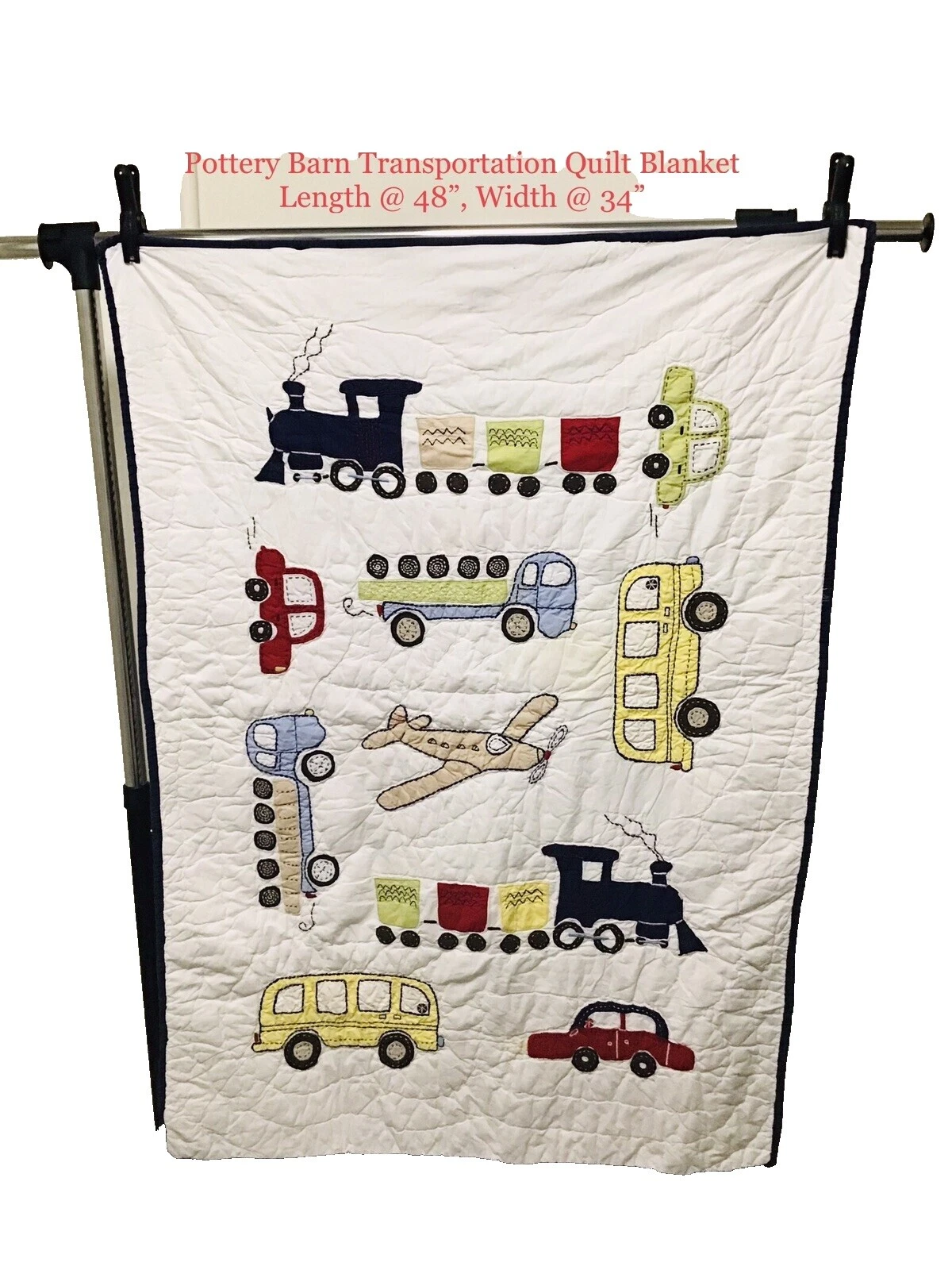 Pottery Barn Kids Boys' Multicolor Crib Quilts & Coverlets