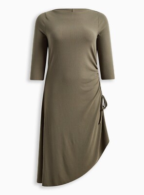 knit dress camel Women's Vix Paula Hermanny Knit Esme Midi Dress - Camel main image 1