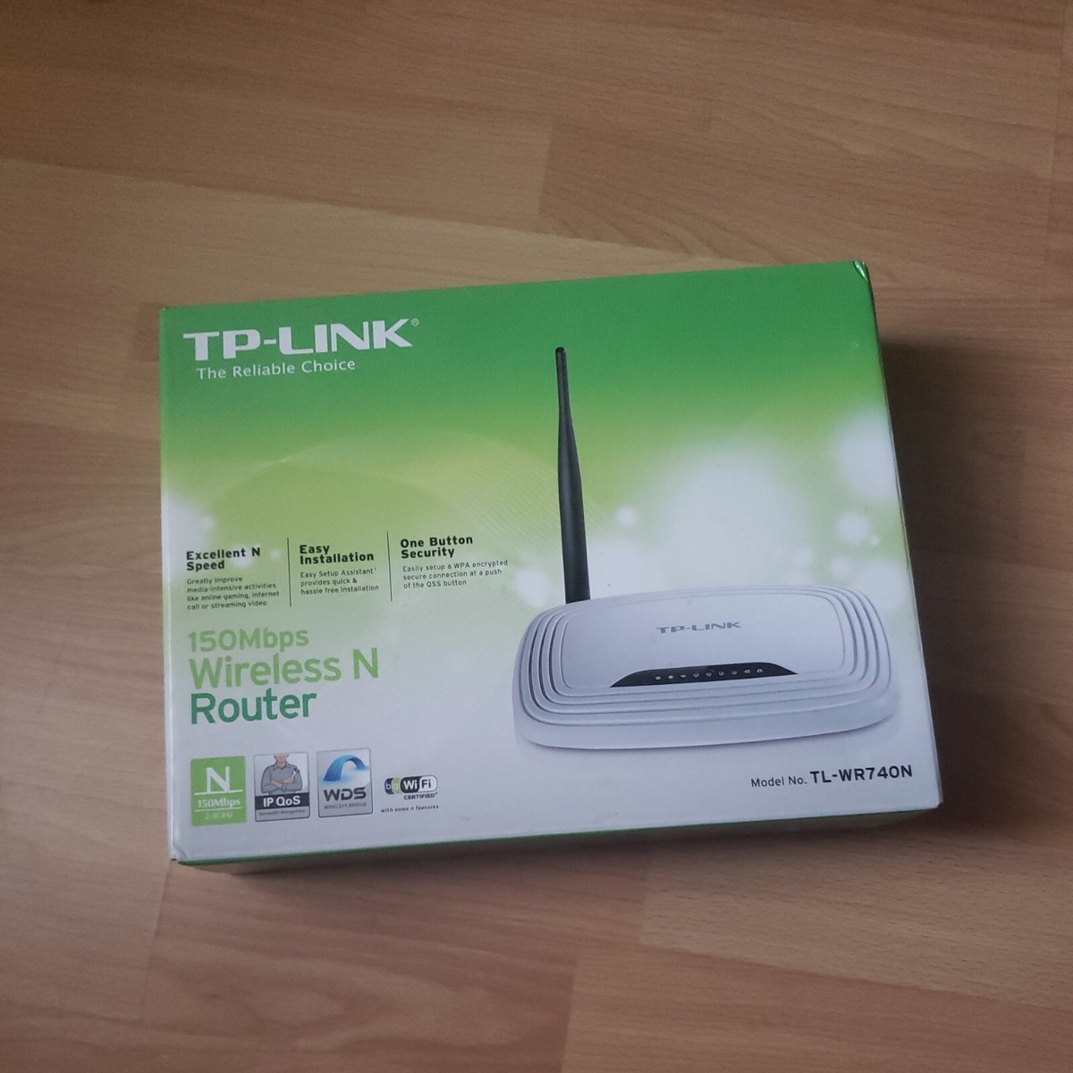 TP-Link Wireless N Router TL-WR740N 150 Mbps open box 845973051334