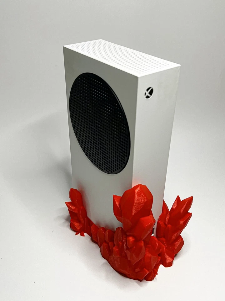 Accessorio base Crystal stand Xbox One S realizzato con stampa 3D - Immagine 2 di 4